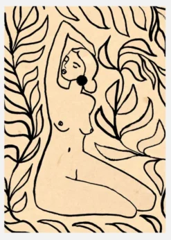 Girl In Nature Canvastavla (30x40 cm)