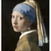 Girl With A Pearl Earring Canvastavla (30x40 cm)