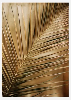 Golden Palm Canvastavla (30x40 cm)
