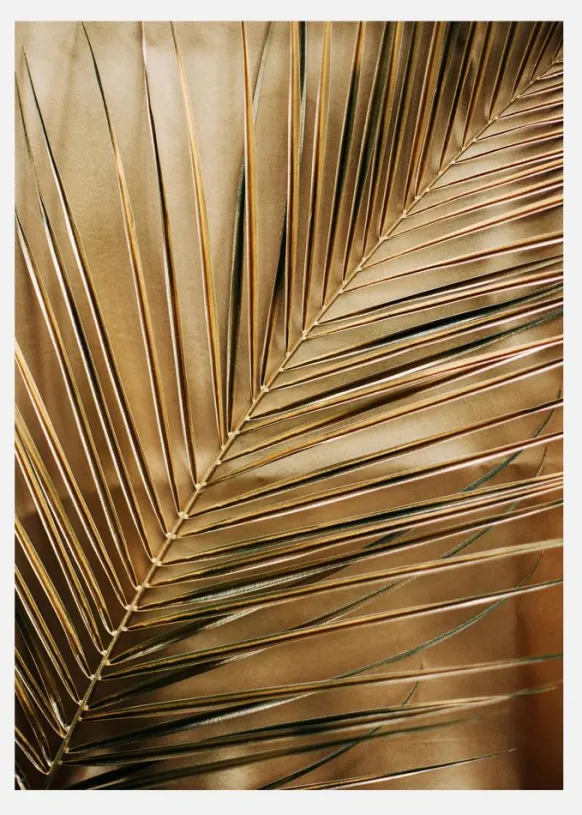 Golden Palm Canvastavla (30x40 cm)