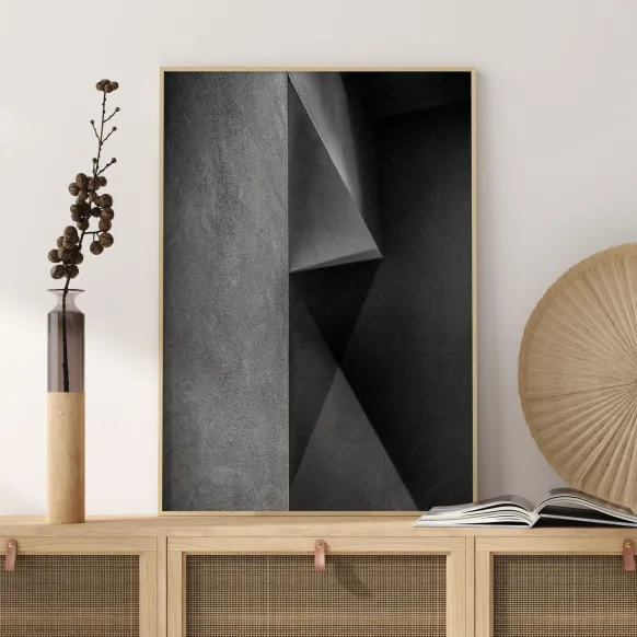 Grey Shadows Poster (21x29.7 cm (A4))