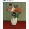 Henri Rousseau - Bouquet De Fleurs Canvastavla (30x40 cm)