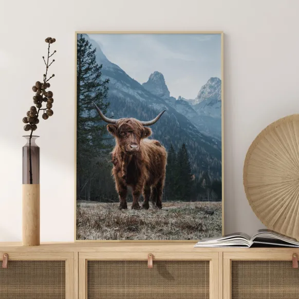 Highland Poster (21x29.7 cm (A4))