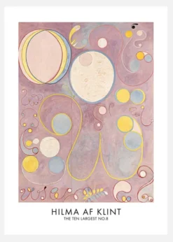 Hilma Af Klint - The Ten Largest No.8 Canvastavla (30x40 cm)