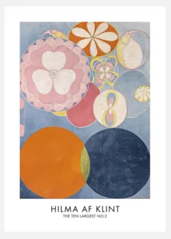 Hilma Af Klint - The Ten Largest No.2 Canvastavla (30x40 cm)