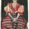 Hommage An Frida Kahlo Xv Canvastavla (30x40 cm)