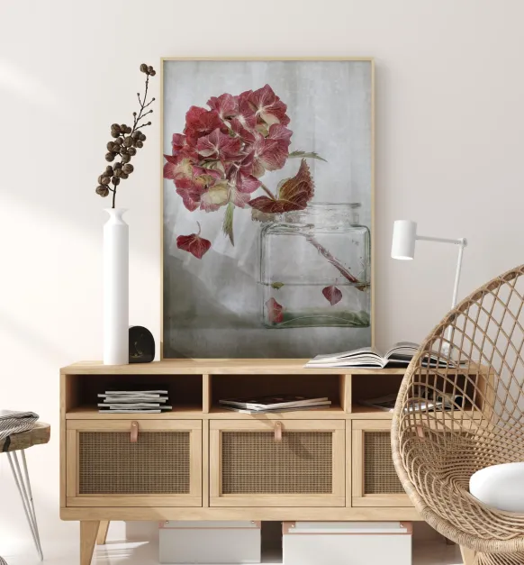 Hydrangea Poster (21x29.7 cm (A4))