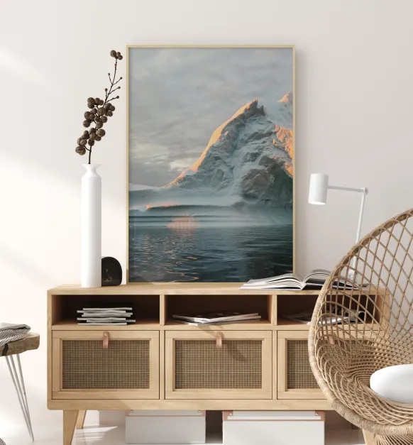 Iceberg Poster (21x29.7 cm (A4))