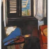 Intacrieur Au Violon - Henri Matisse Canvastavla (30x40 cm)