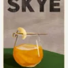 Isle Of Skye Scotland Scotch Cocktail Travel Canvastavla (30x40 cm)