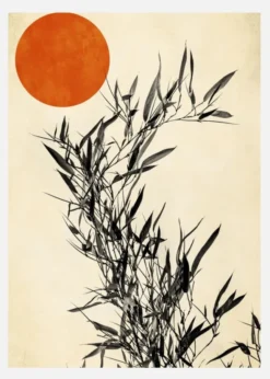 Japanese Birch Canvastavla (30x40 cm)