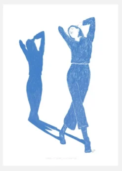 Jlr Dancing8 Copy Canvastavla (30x40 cm)