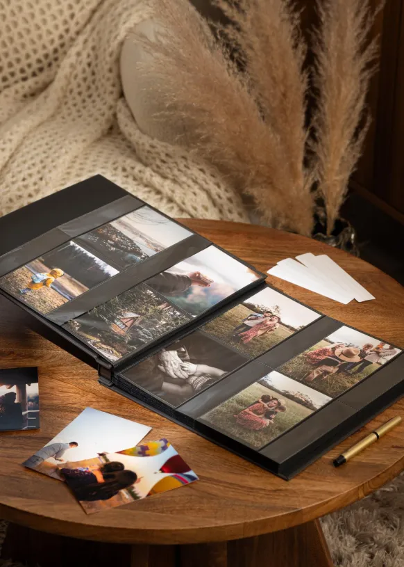 Kaila Fotoalbum Memories Svart - 300 Stående Bilder i 10x15 cm