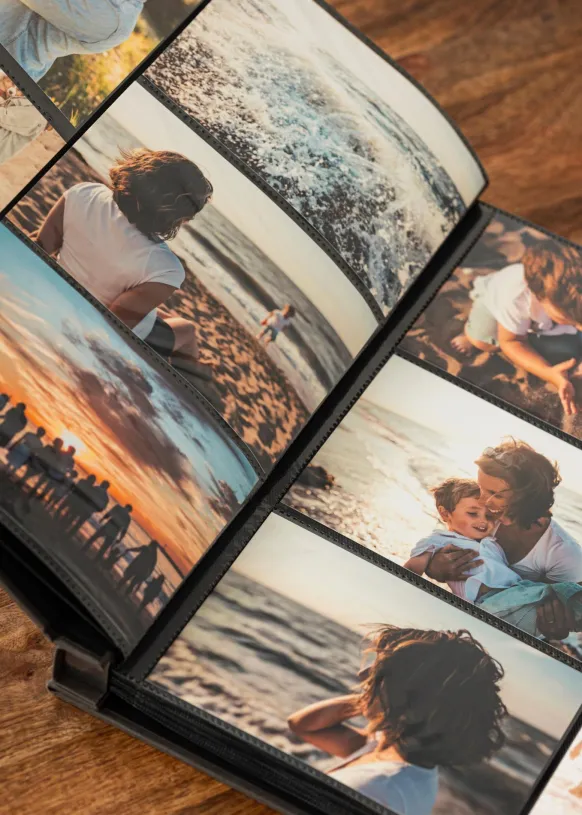 KAILA Fotoalbum Memories Svart - 600 bilder i 11x15 cm