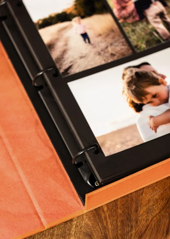 KAILA MO'OLELO - Coffee Table Photo Album (60 Svarta Sidor / 30 Blad)