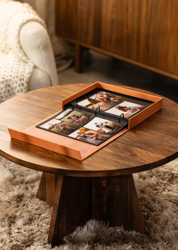KAILA MO'OLELO - Coffee Table Photo Album (60 Svarta Sidor / 30 Blad)