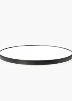 KAILA Rund Spegel Edge Black 110 cm Ø