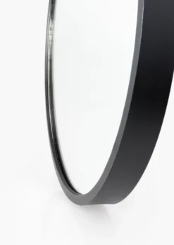 KAILA Rund Spegel Edge Black 110 cm Ø