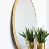 KAILA Rund Spegel Edge Gold 110 cm Ø