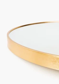 KAILA Rund Spegel Edge Gold 110 cm Ø