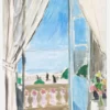 La Fenaatre Ouverte - Henri Matisse Canvastavla (30x40 cm)