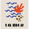 La Mer Abstract Ocean No. 02 Canvastavla (30x40 cm)