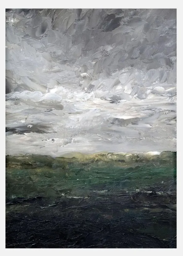 Landscape Study The Heath 1905 Canvastavla (30x40 cm)
