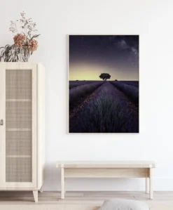 Lavender Fields Poster (21x29.7 cm (A4))
