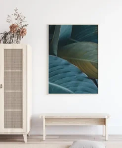 Leaf Close-Up Poster (21x29.7 cm (A4))