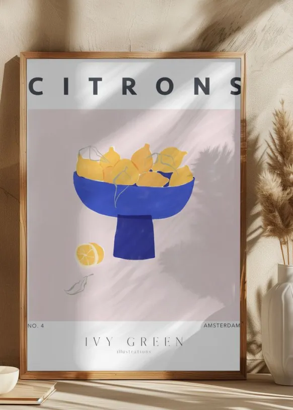 Lemons Poster (21x29.7 cm (A4))