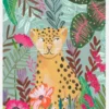 Leopard In The Jungle Canvastavla (30x40 cm)