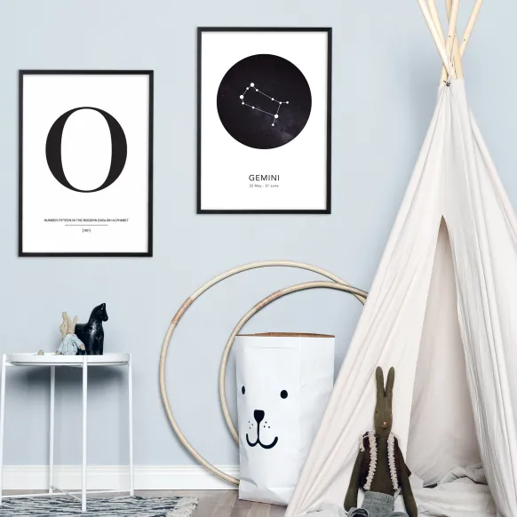 Letter A Poster (21x29.7 cm (A4))