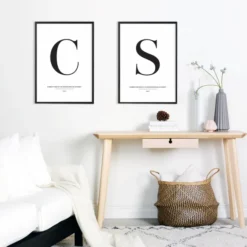 Letter S Poster (21x29.7 cm (A4))