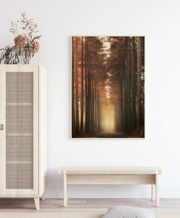 Light Burning Poster (21x29.7 cm (A4))