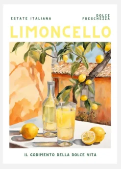 Limoncello Canvastavla (30x40 cm)