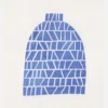 Linocut Vase #5 Canvastavla (30x40 cm)