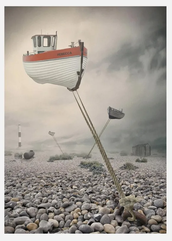 Low Tide Canvastavla (30x40 cm)