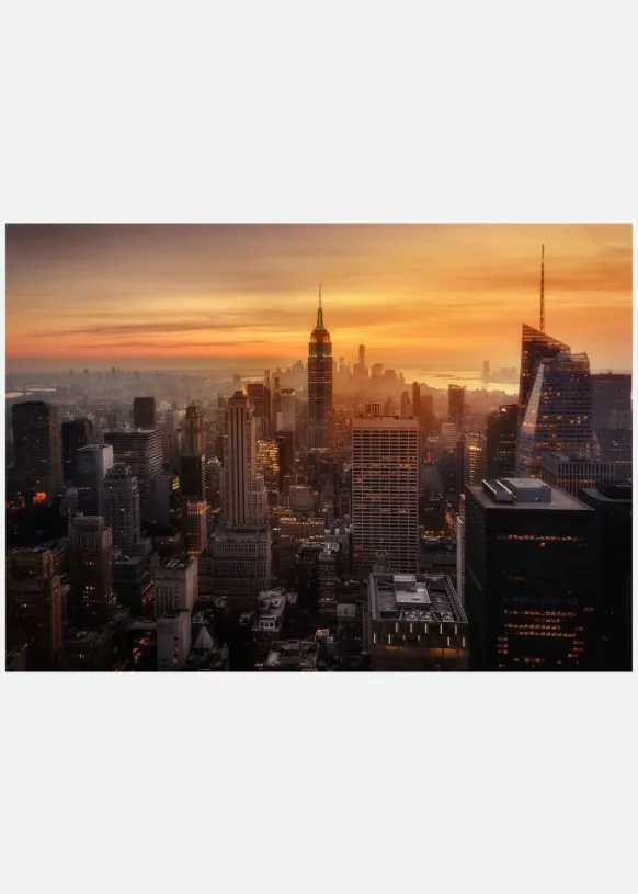 Manhattan's Light Canvastavla (30x40 cm)