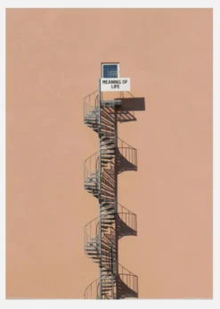 Meaning Of Life Canvastavla (30x40 cm)
