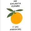 Me Encanta Espana Canvastavla (30x40 cm)