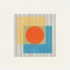Midcentury Modern Object No3. Canvastavla (30x30 cm)