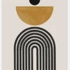 Mid Century No2 Canvastavla (30x40 cm)