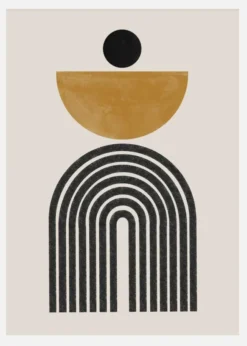Mid Century No2 Canvastavla (30x40 cm)