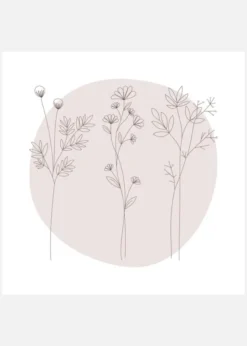 Midsommar Canvastavla (30x30 cm)