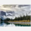 Morning In The Rockies Canvastavla (30x40 cm)