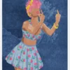 Not Your Girl Canvastavla (30x40 cm)