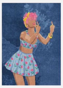 Not Your Girl Canvastavla (30x40 cm)