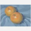 Oranges On Blue Canvastavla (30x40 cm)