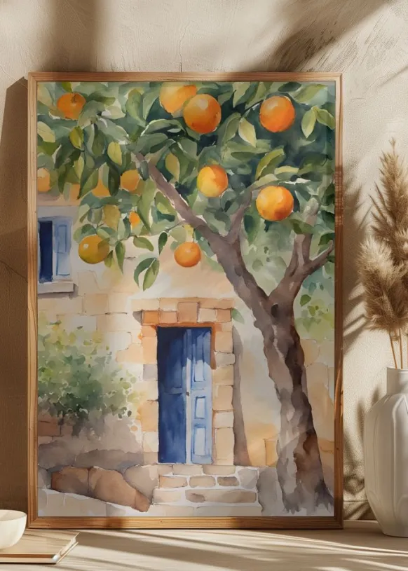 Orangetree Poster (21x29.7 cm (A4))