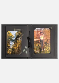 Pac Mini Album Svart - 13,5x18,5 cm (12 Svarta sidor / 6 blad)